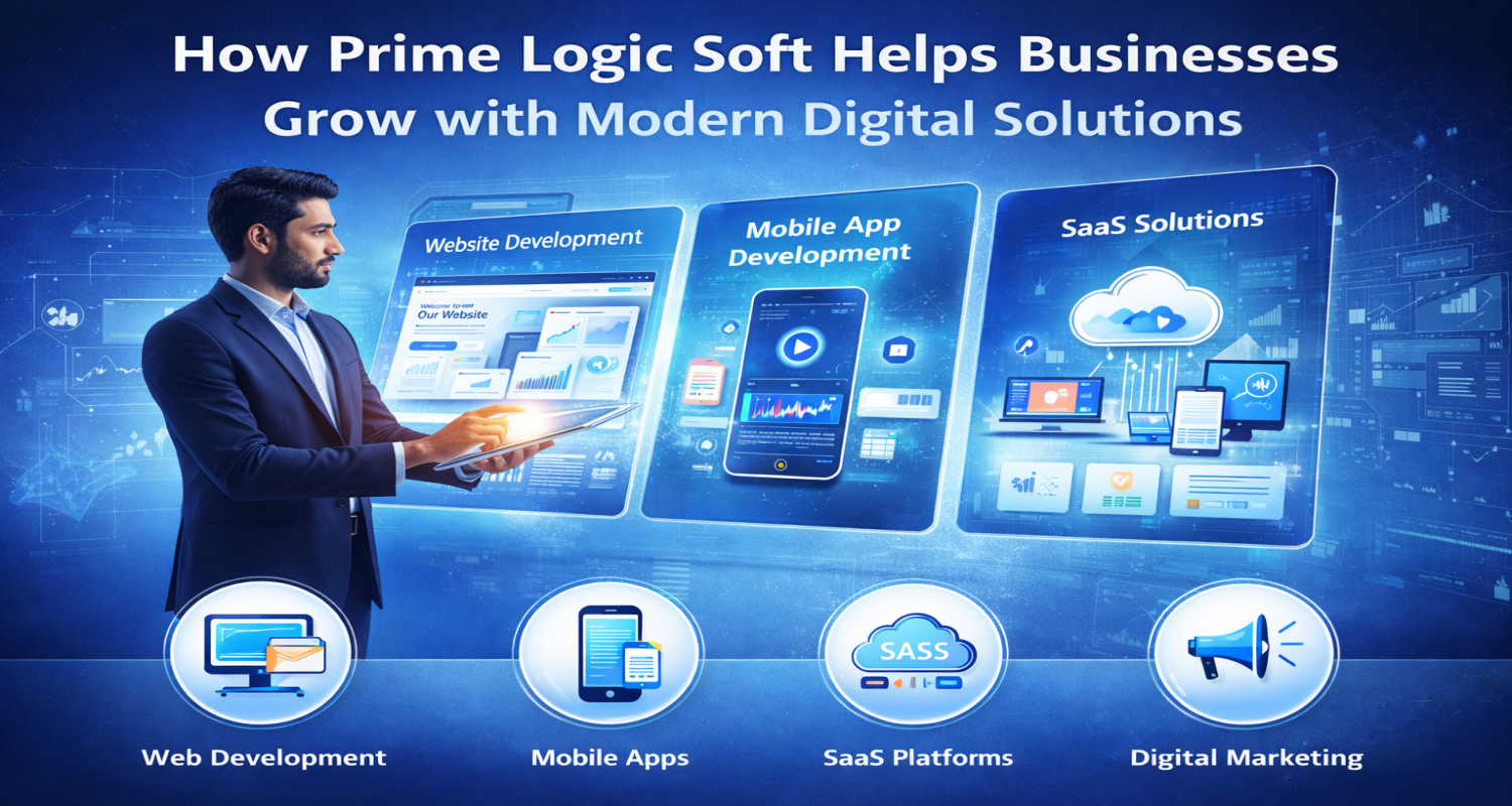 How Prime Logic Soft Helps Businesses Grow with Modern Digital Solutions